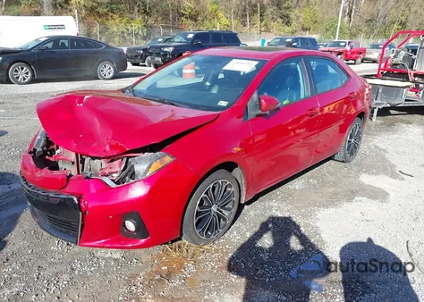 2016 Toyota Corolla S Premium из США, поврежденный, VIN 2T1BURHE5GC509292